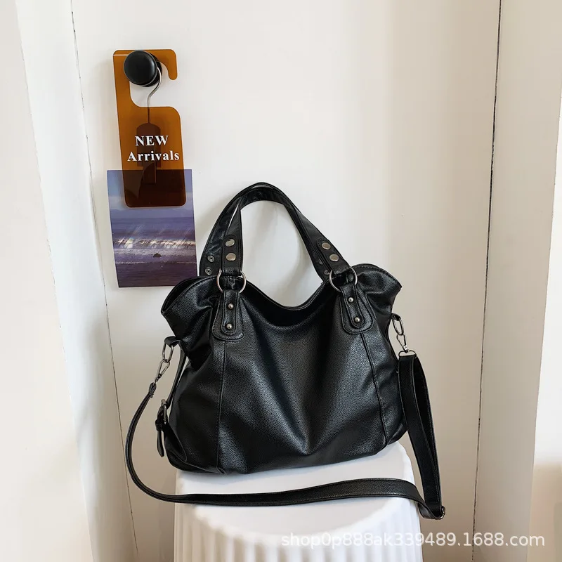 Female Handbag Large Capacity Shoulder Bags Big Stylsih Tote Bag Ladies Soft Leather Hobos Messenger Women Shopper