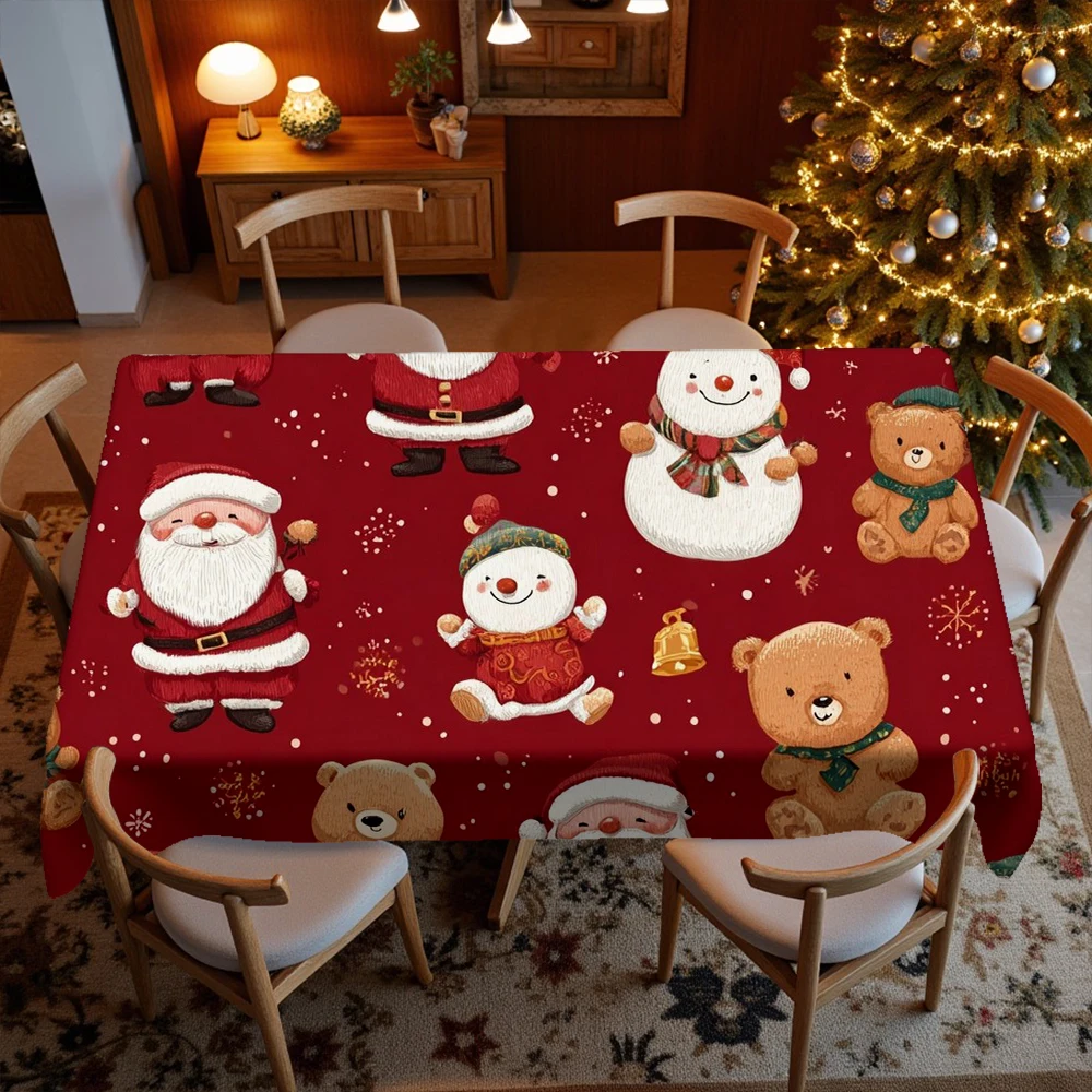 Классическая скатерть из полиэстера