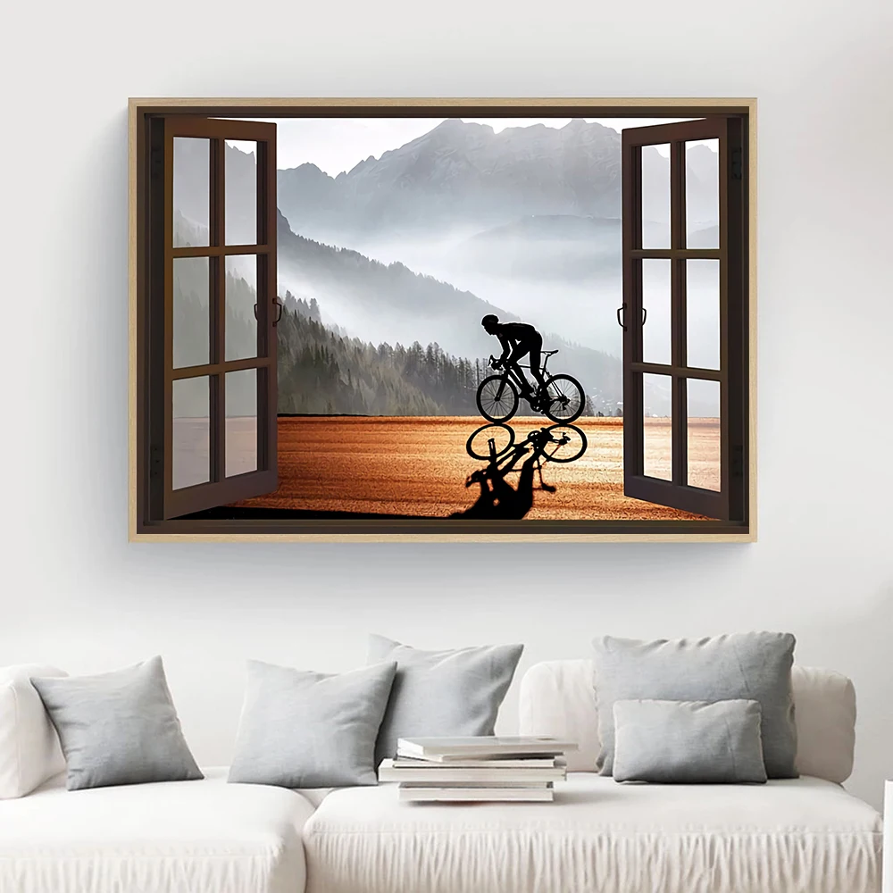 

Letter Motivational Quote Poster 10 Rules Canvas Painting Of Cycling Art Print Modern Wall Picture For Living Room Home Decor