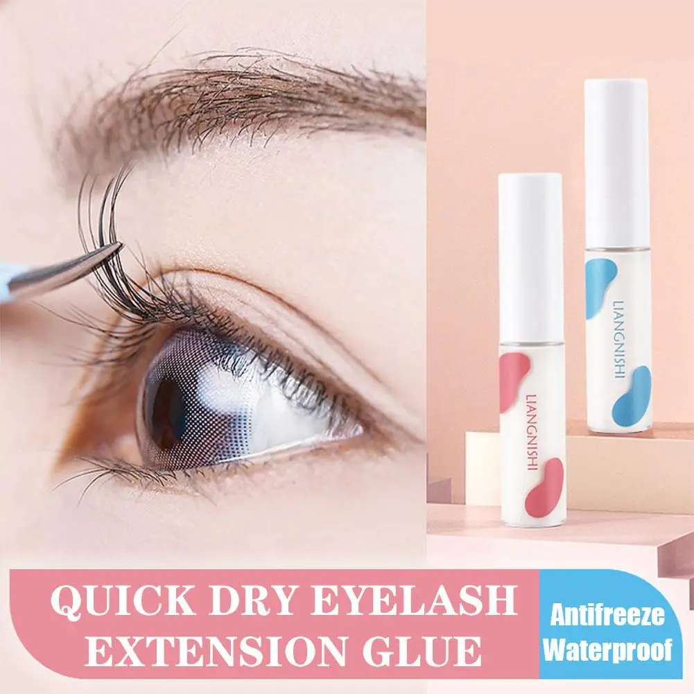 

5ml False Eyelash Glue Waterproof Quick Drying Strong Non Mild Transparent Long-lasting Traceless Eye Irritating Cosmetics N8X6