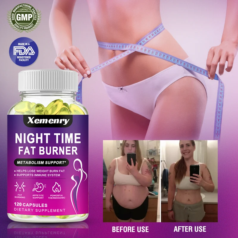 

Усилитель метаболизма и подавитель аппетита, Способствует потере веса и детоксикации, пищевая добавка для сжигания жира в ночное время