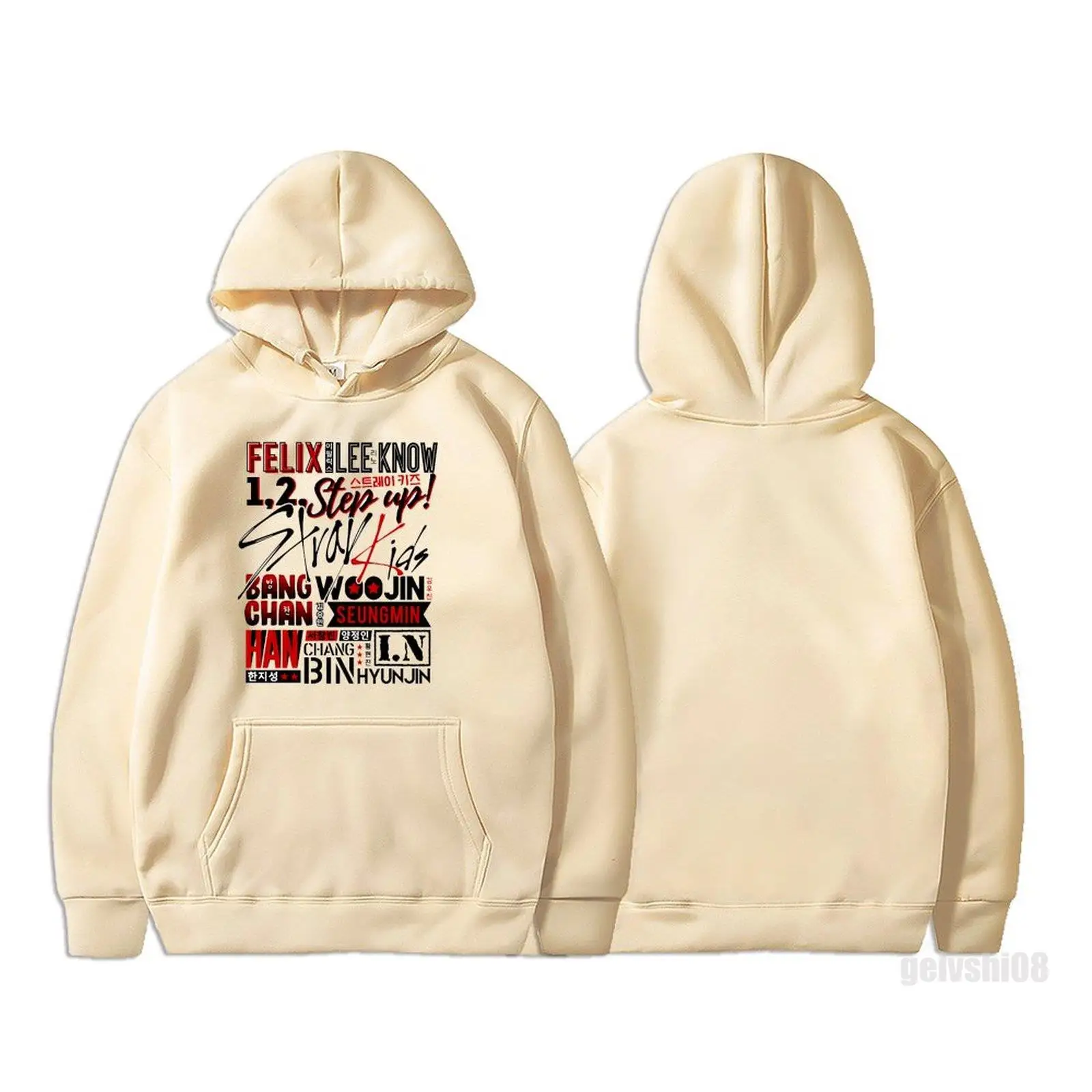 

Korea Band Stray Kids Logo Printed Hoodies Men Women Sweatshirt Harajuku Streetwear Oversized Hip Hop Boys Girls Tops Clothing