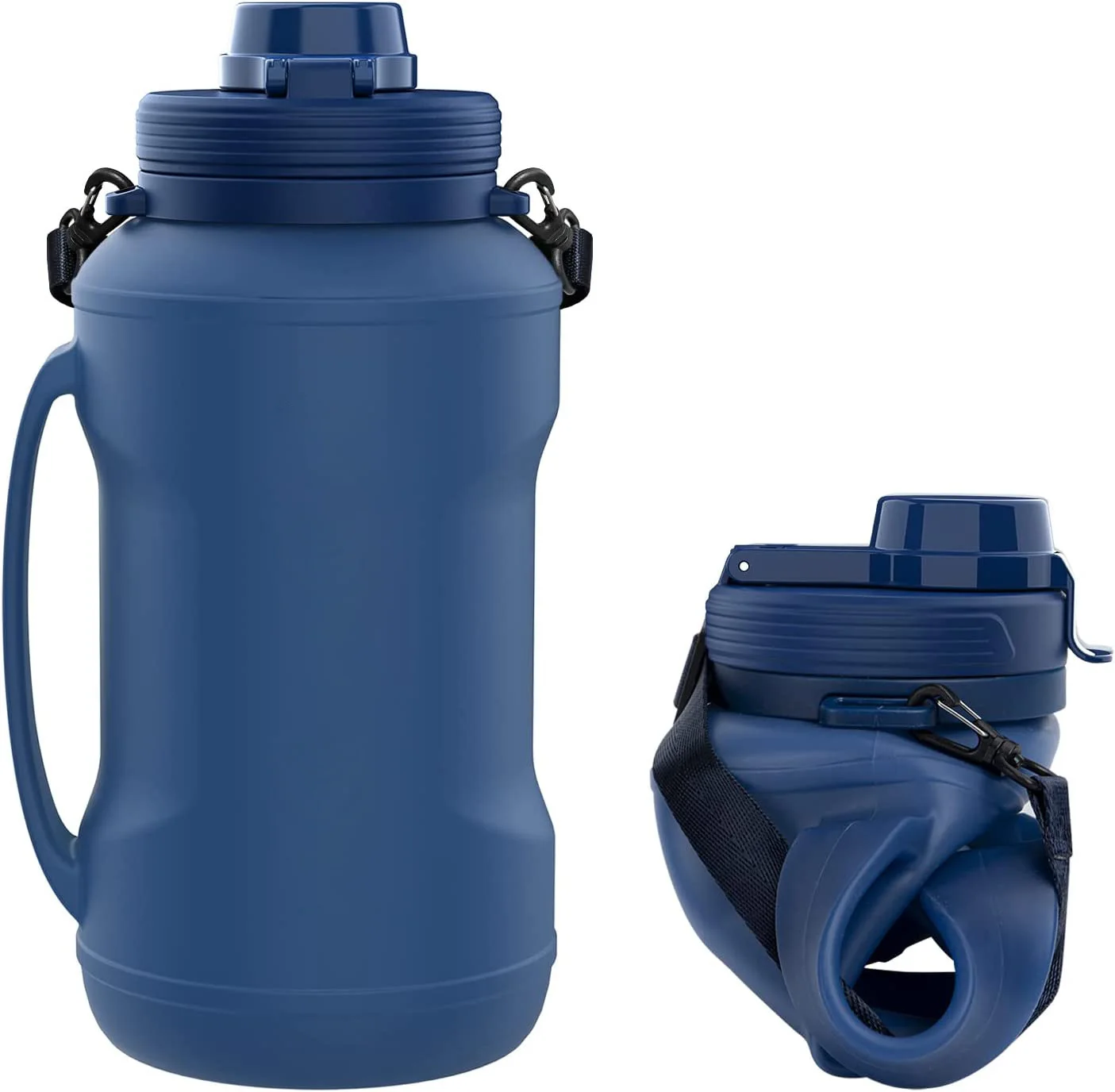 

And For Straw, Proof Water 64oz Water Free Gym,outdoor,hiking,bpa Collapsible Water Leak Bottle Bottle With Bottles, Travel