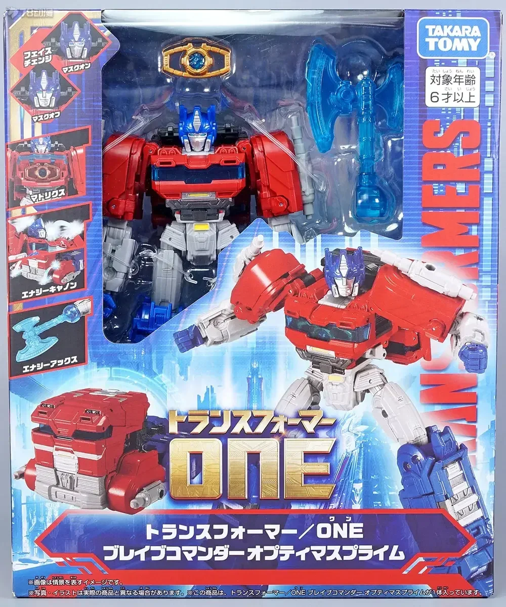 Фигурки героев аниме Takara Tomy Трансформеры One Brave Commander Optimus Prime
