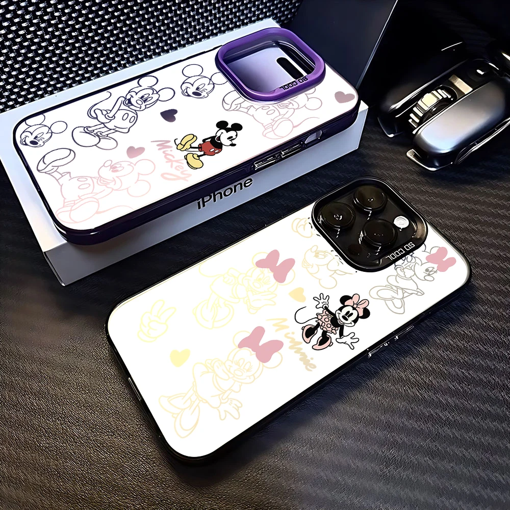 Модный Новый матовый чехол Mickeies для Samsung A73 A72 A55 A54 A53 A35 A34 A33 A32 A30 A24 A23 A22 A14 A05 4G