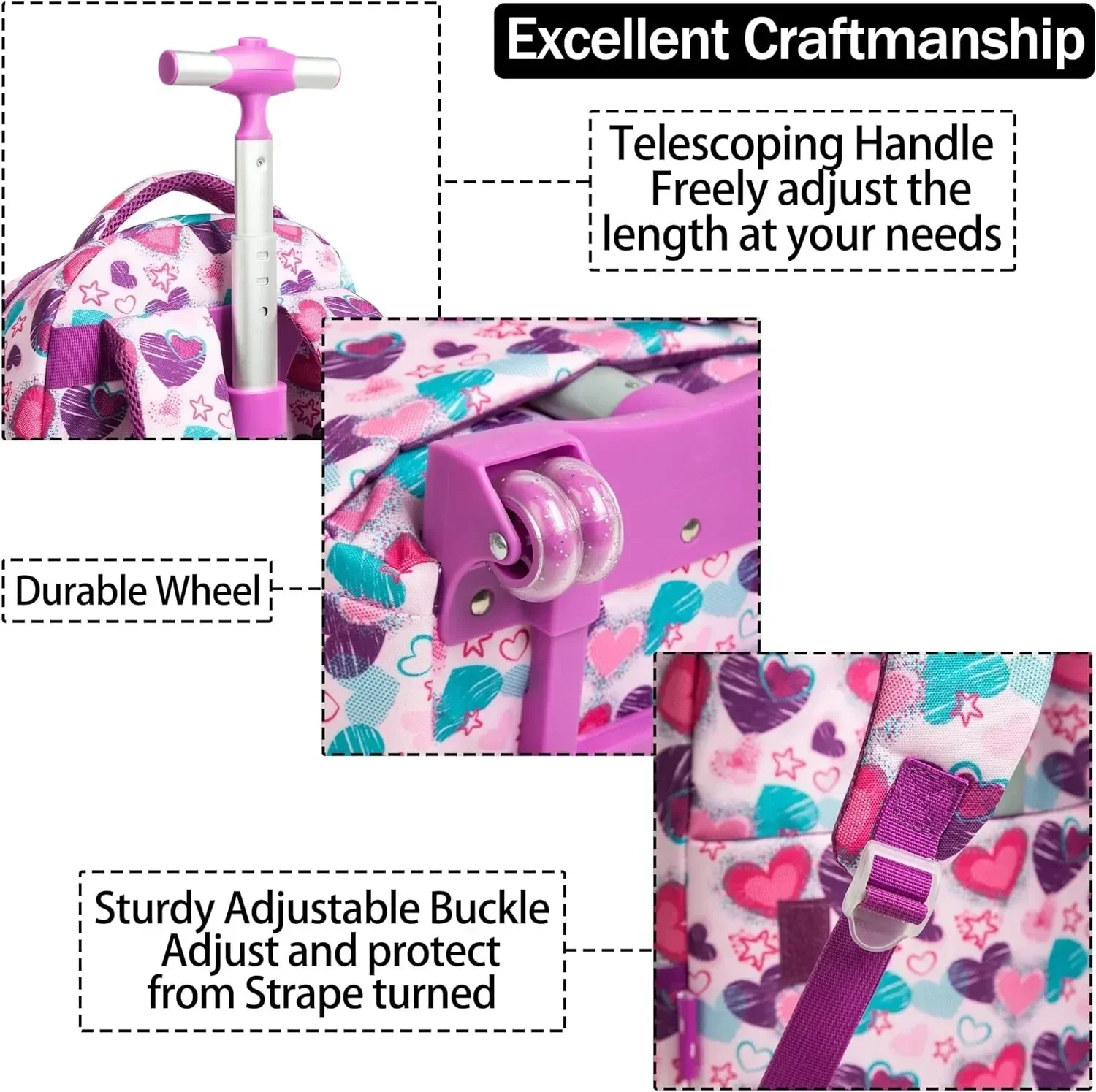 Рюкзак для детей детская сумка-тележка на колесах рюкзак мальчиков с колесами