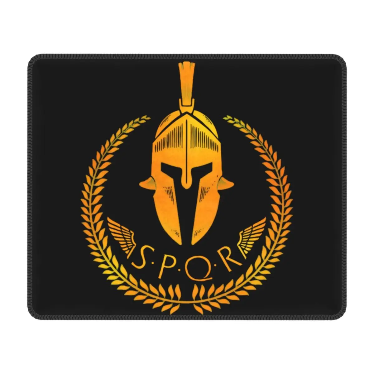 

SPQR Roman Empire Mouse Pad Anti-Slip Rubber Mousepad with Stitched Edges Office Laptop Computer PC Roman Legion Mouse Mat