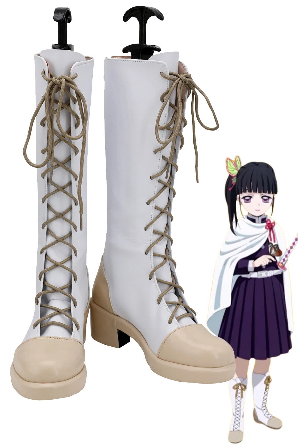 

Туфли для косплея рассекающего демонов аксессуары для костюма фантазии Маскировка ботинки для взрослых женщин Хэллоуин фотокостюмы реквизит