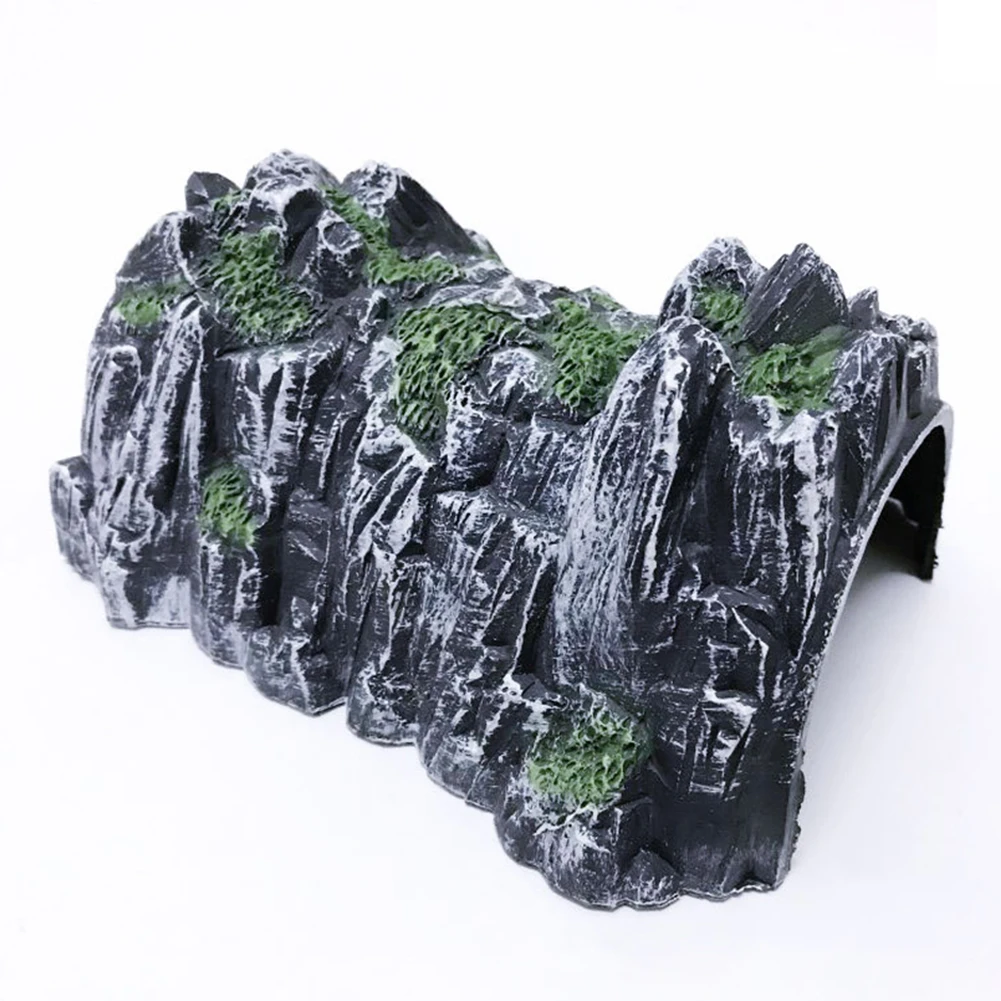 

Accessories Simulation Cave Model 1 Pcs 17.8cm*13.7CM*9.5CM About 67 Grams Model Toy Simulated Cave Train Railway