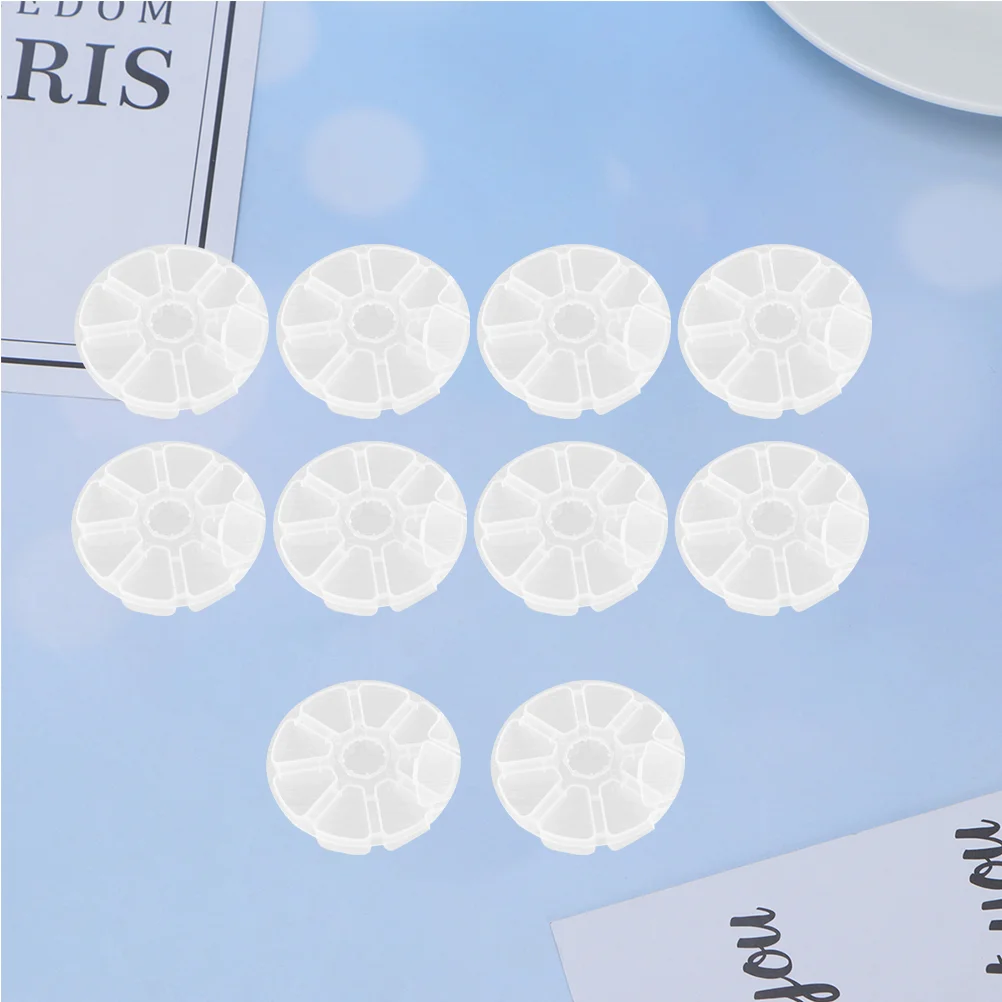 

10 PCS Plastic Organizer Jewelry Storage Desktop Container Go Containers