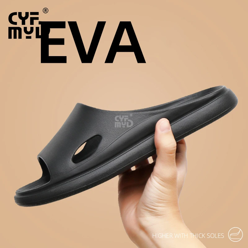 Women's Home Slippers Flat Summer Soft Slides Bathroom Summer Shoes for Women Comfortable 2023 New EVA Slipper Indoor Non-slip