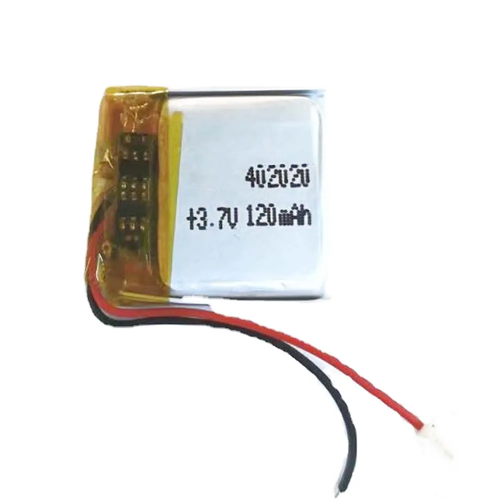 3 7 в 120 мАч 2/5/20 шт. 402020 литий-полимерная ионная батарея 2 0 мм разъем JST