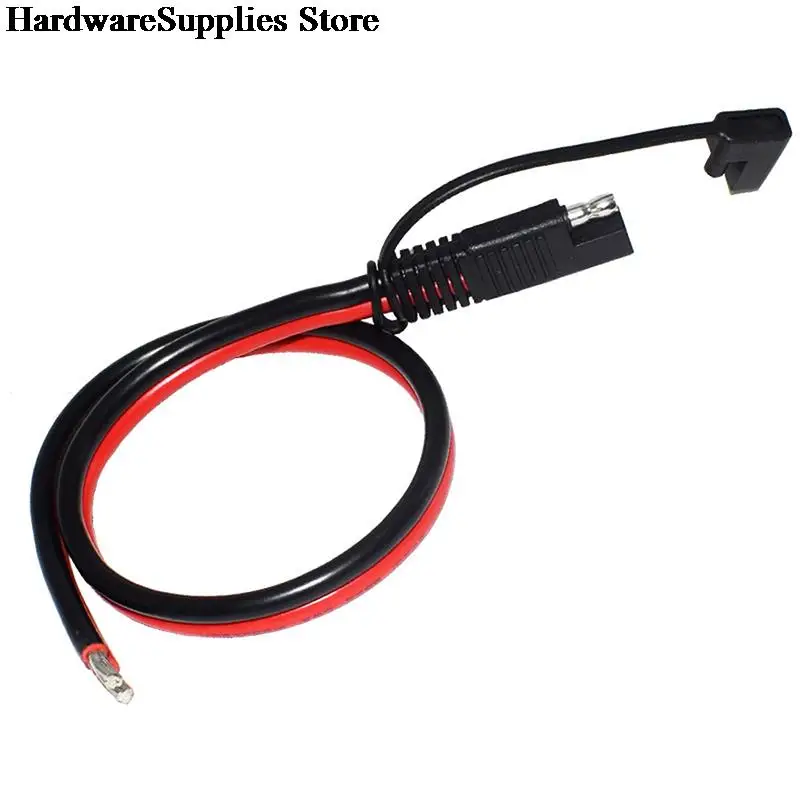 Автомобильный Удлинительный кабель 30 см 12 в SAE Power 18AWG 2 Pin с кабелем