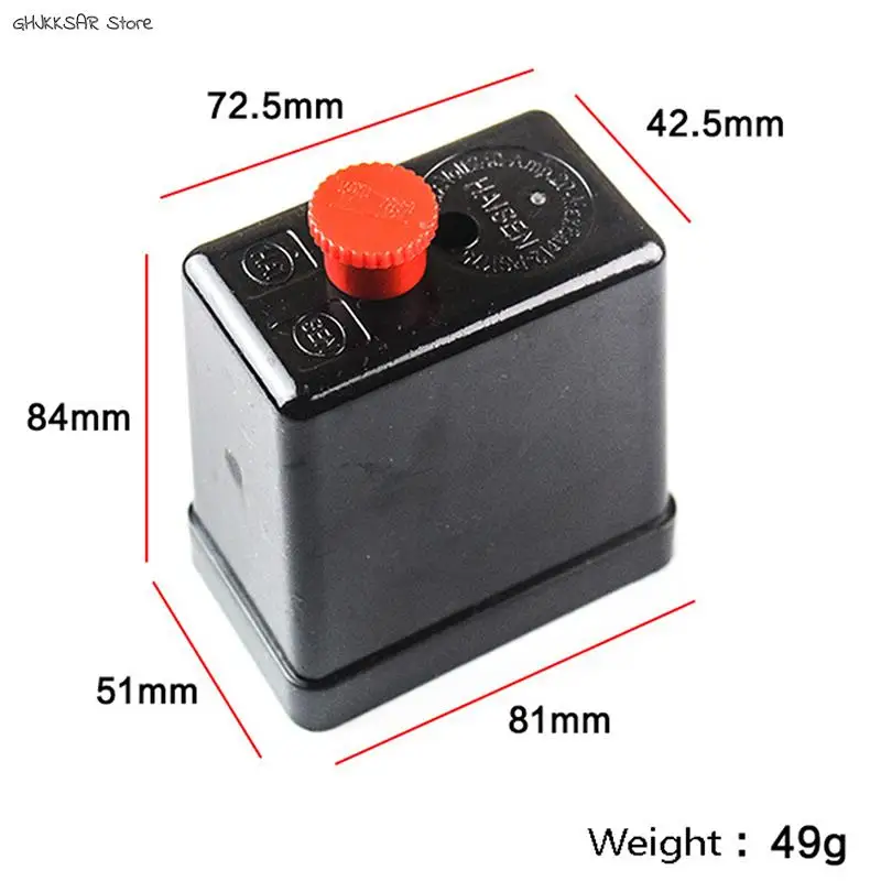 

New 1pc Air Compressor Pressure Control Switch Valve Just Only Housing Shell Cover Compressor Switch Box