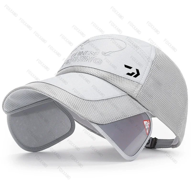 Новинка 2024 шляпа от солнца для рыбалки спортивная УФ-защитная кепка дорожная