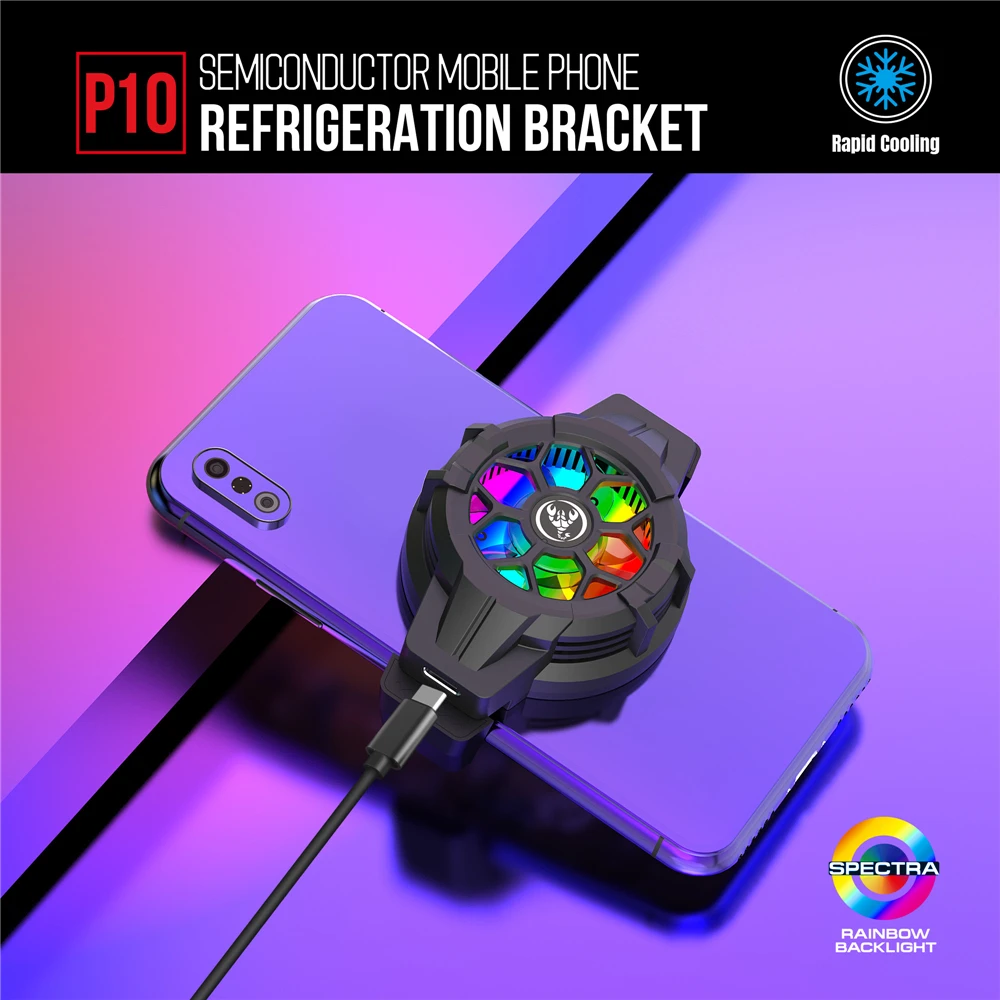 

Smart Phone Cooling Fan Gaming Mobile Gamepad Cooler Fan Portable for Type-C USB Radiator for iPhone Xiaomi Samsung Redmi