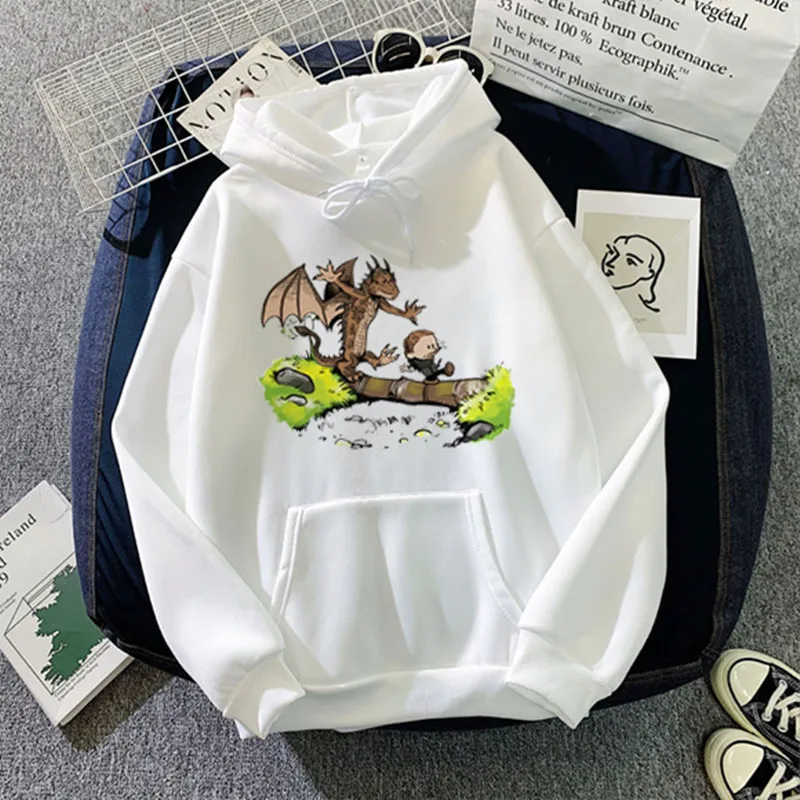 

2022 Harajuku Fashion Men and Women Hoodies Monster and Child Printing Anime Hoodie Street Trend Winter Clothes Women