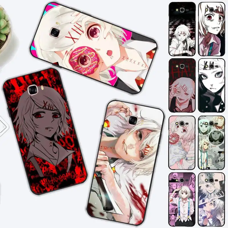 

JUUZOU SUZUYA Tokyo Ghouls Phone Case For Samsung J 7 plus 7core J7 neo J6 plus prime J6 J4 J5 Mobile Cover