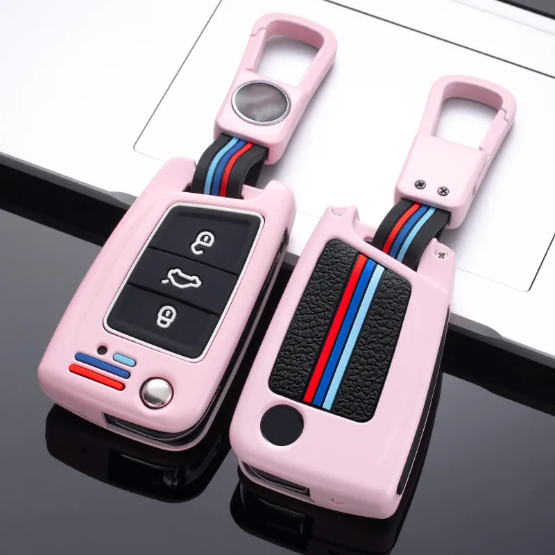 

Car Key Fob Cover For Volkswagen VW Golf 7 gti mk7 r Touran Skoda Octavia 3 Superb Karoq Kodiaq Seat Leon mk3 Ateca Accessories
