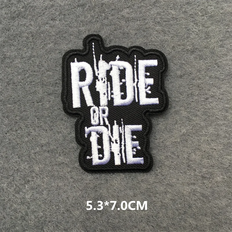 Наклейки DIY настраиваемые пластыри для одежды, вышитые швом, панк, череп, мультфильмы, смешные аниме, куртка, одежда, приложения.