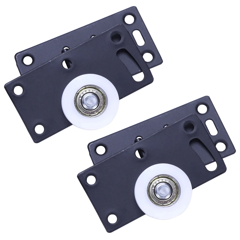 

AFBC 16Sets Sliding Door Wheels Rollers Pulleys Runners For Cupboard Wardrobe Cabinet Smoothly & Mute Nylon Wheels
