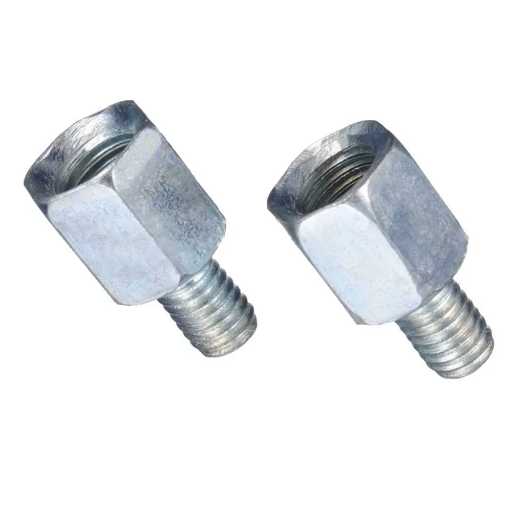 

Set Mirror Adapter Threaded 10mm To 8mm Accessories Clockwise Female To Male