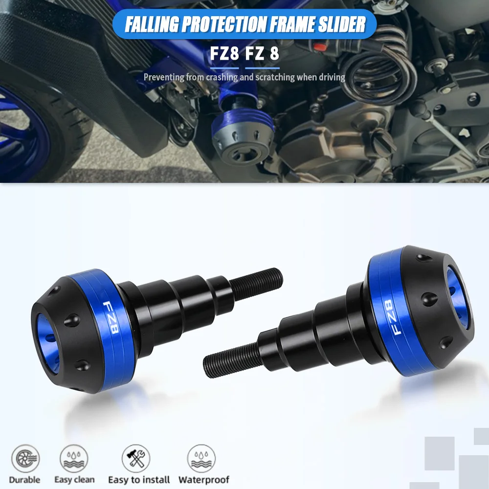

FOR Yamaha MT03 2014 2015 2016 2018 2019 2020 2021 CNC falling protection frame slider fairing guard anti crash pad protector