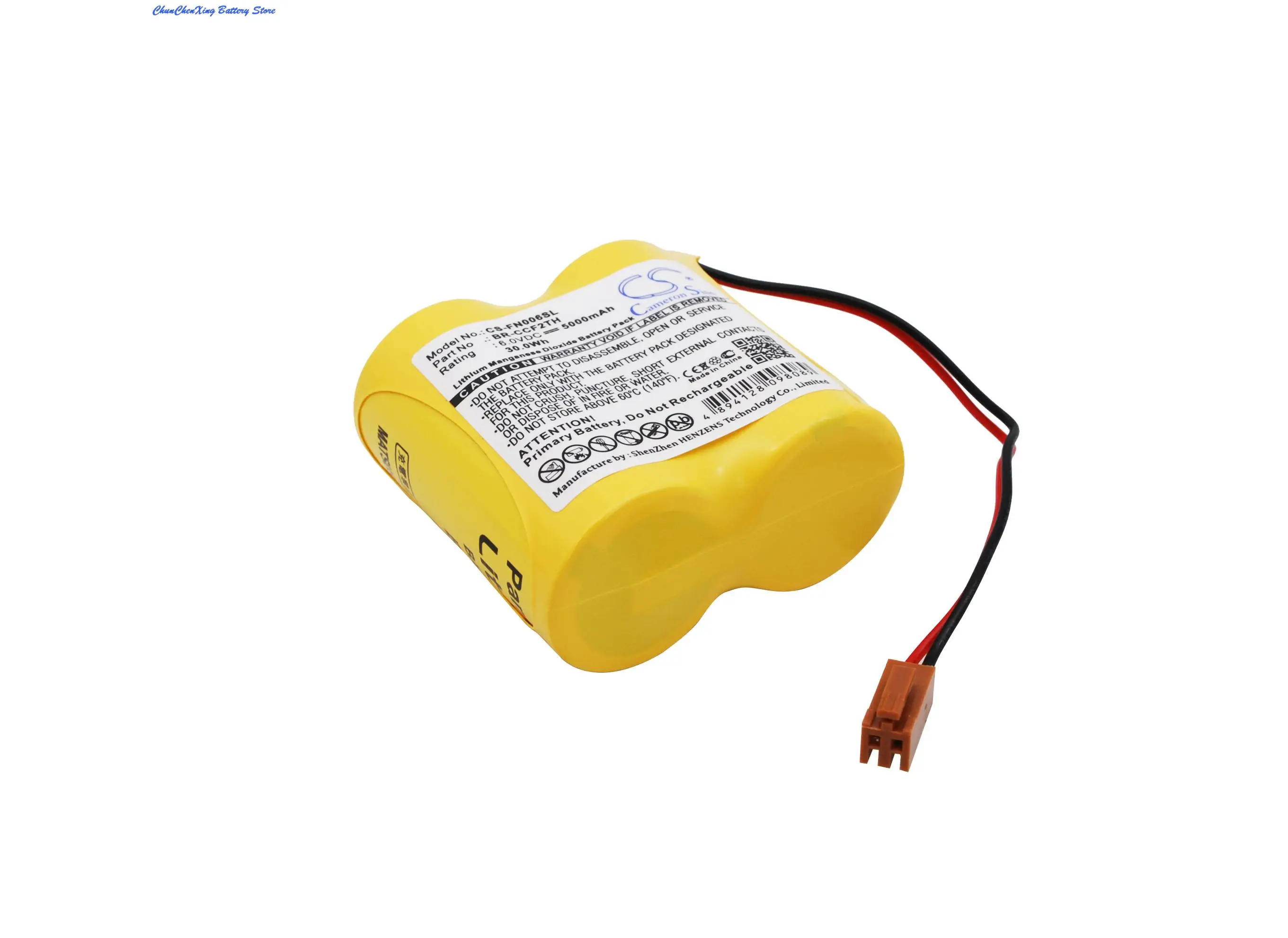 

OrangeYu 5000mAh Battery for GE Fanuc A06, For Mori Seiki TL3000 TL40B TL40B3000