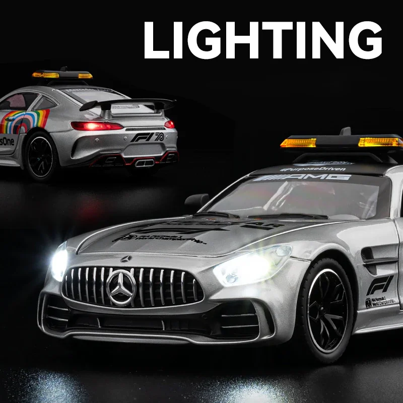 Модель автомобиля Mercedes Benz GTR AMG из сплава 1:24