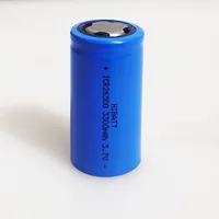 3.7V 26500 lithium ion rechargeable battery icr26500 3200mAh for LED flashlight torch electric razor shaver power tools