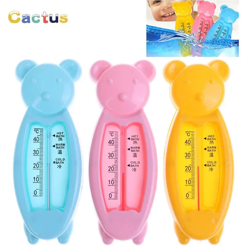 

Новый мультяшный пластиковый детский термометр для ванны, игрушка для ванны, датчик воды, термометр, мультяшный плавающий милый медведь, Де...