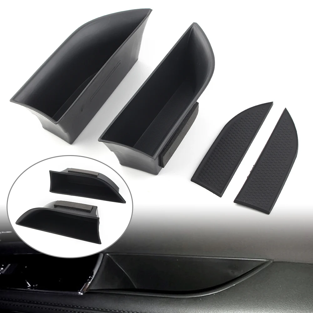 Ящик для хранения на переднюю/заднюю дверь автомобиля 2 шт. органайзер