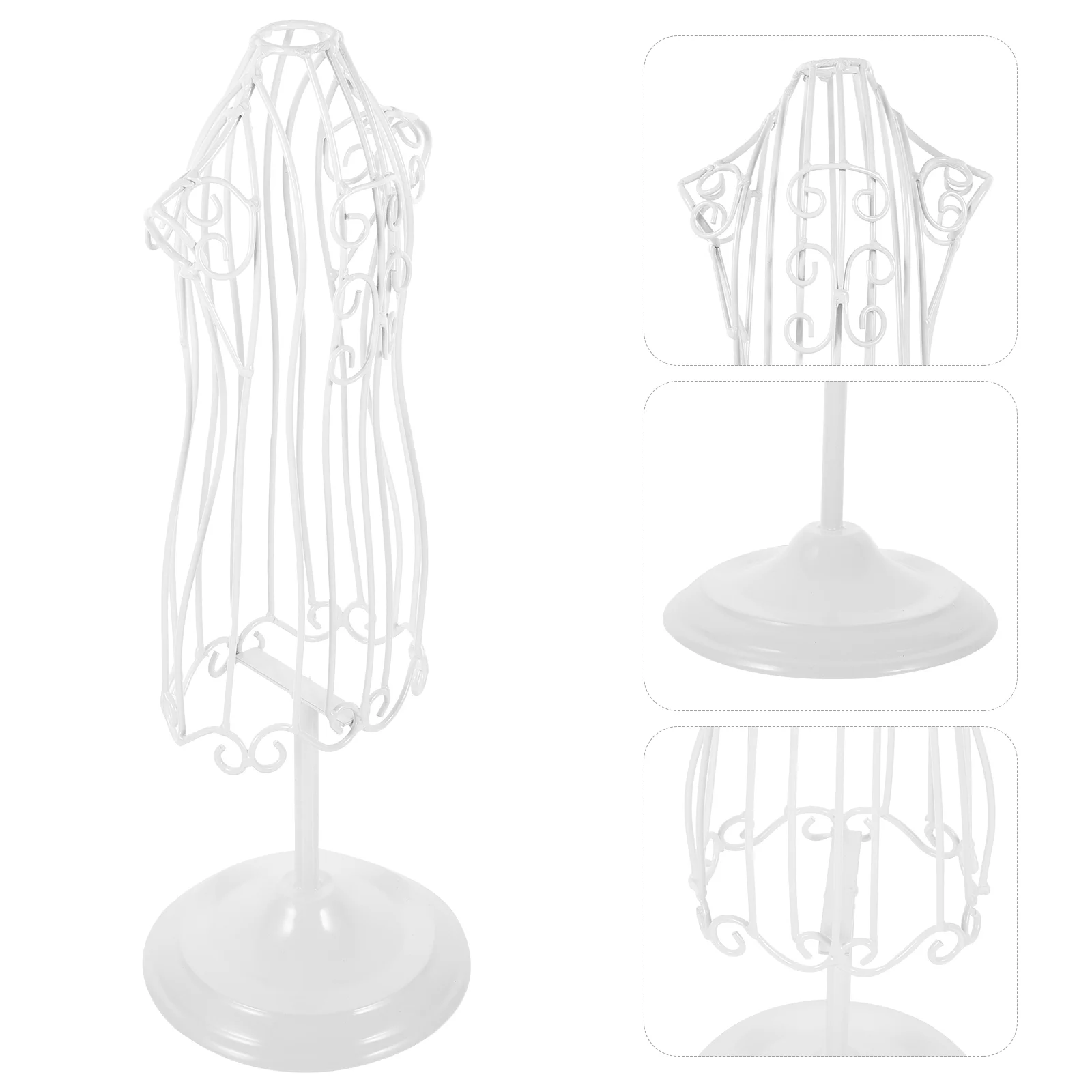 

Iron Mannequin Stand Cat Clothes Hangers Display Holder Model Rack Dress Infant Puppy Coat Hanging Child