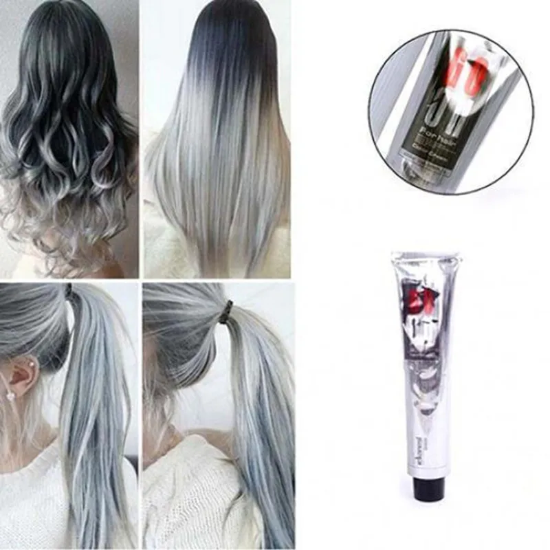 

Sdotter 95ml Safe No Toxic Hair Coloring Dye Wax Disposable Cream Natural Shine Smooth Stylish Styling Gray Party Club Beauty He