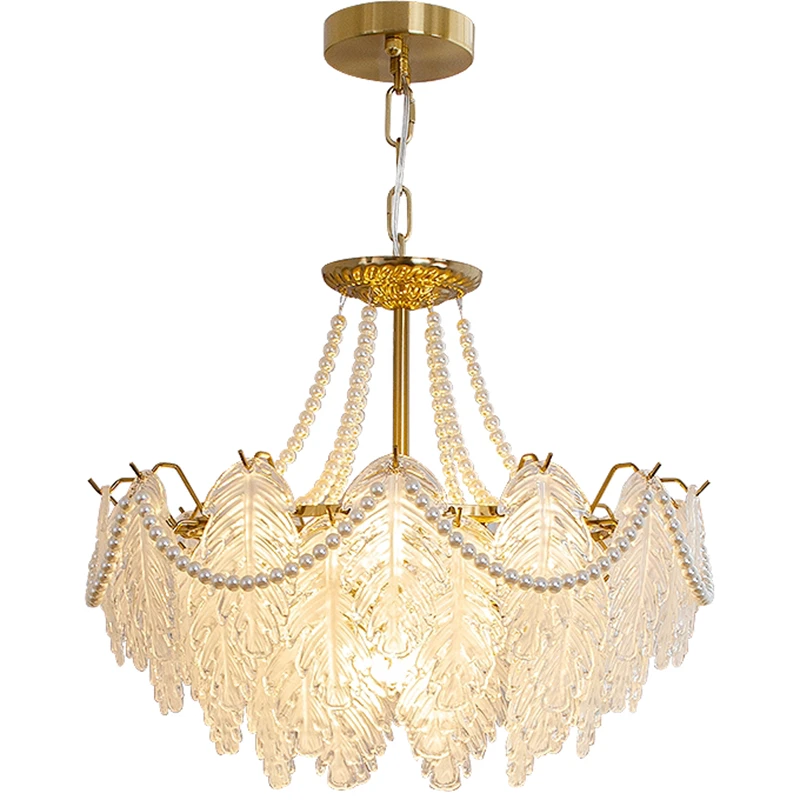 

Новая французская постмодернизисветильник Роскошная светодиодная художественная стеклянная люстра для гостиной, отеля, виллы, гальваническое покрытие, фотолампа золотого цвета