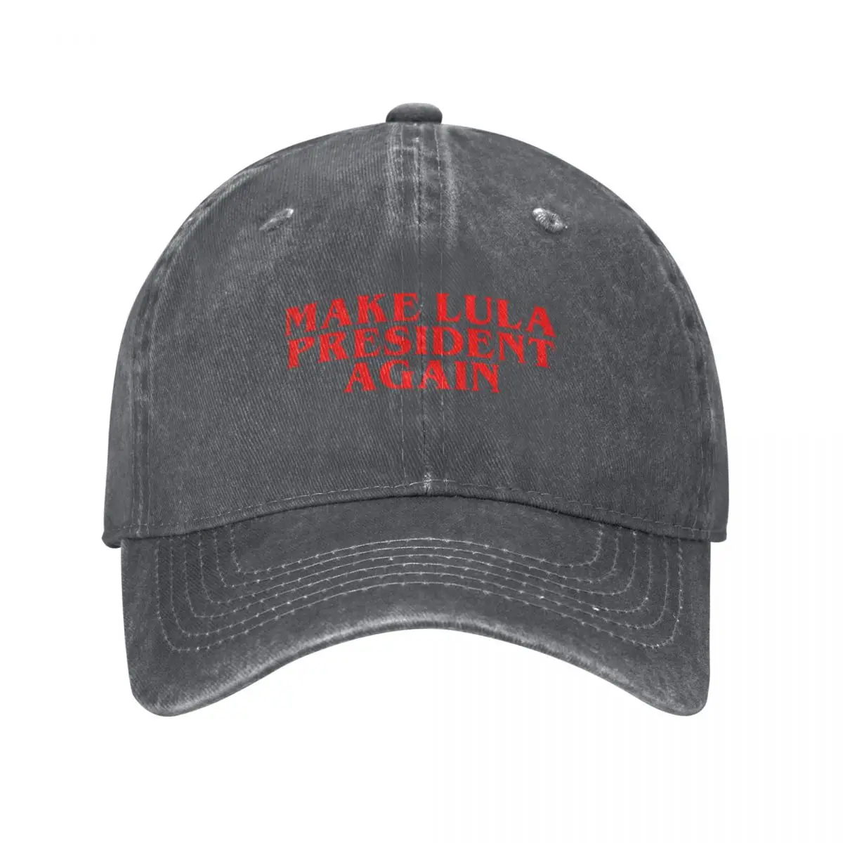 Make Lula President Again 2022 Presidente Бейсбольная кепка Пляжная шляпа Шляпа Гольф Мужская