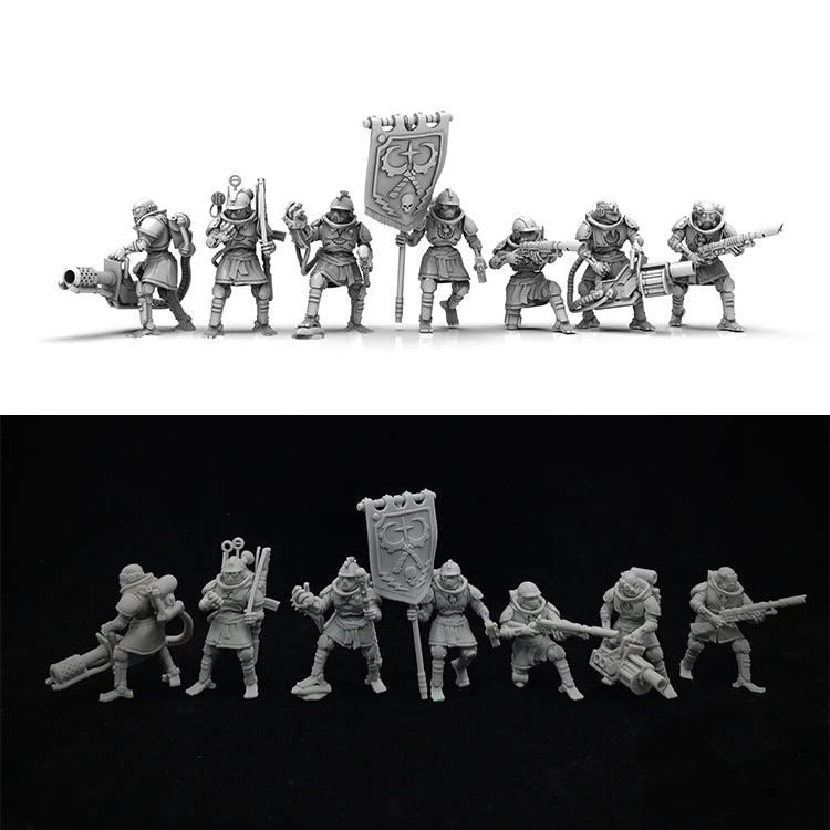 

Неокрашенная модель из смолы, наборы для гаража, настольная игра в шахматы, модель шахматных изделий, игрушка