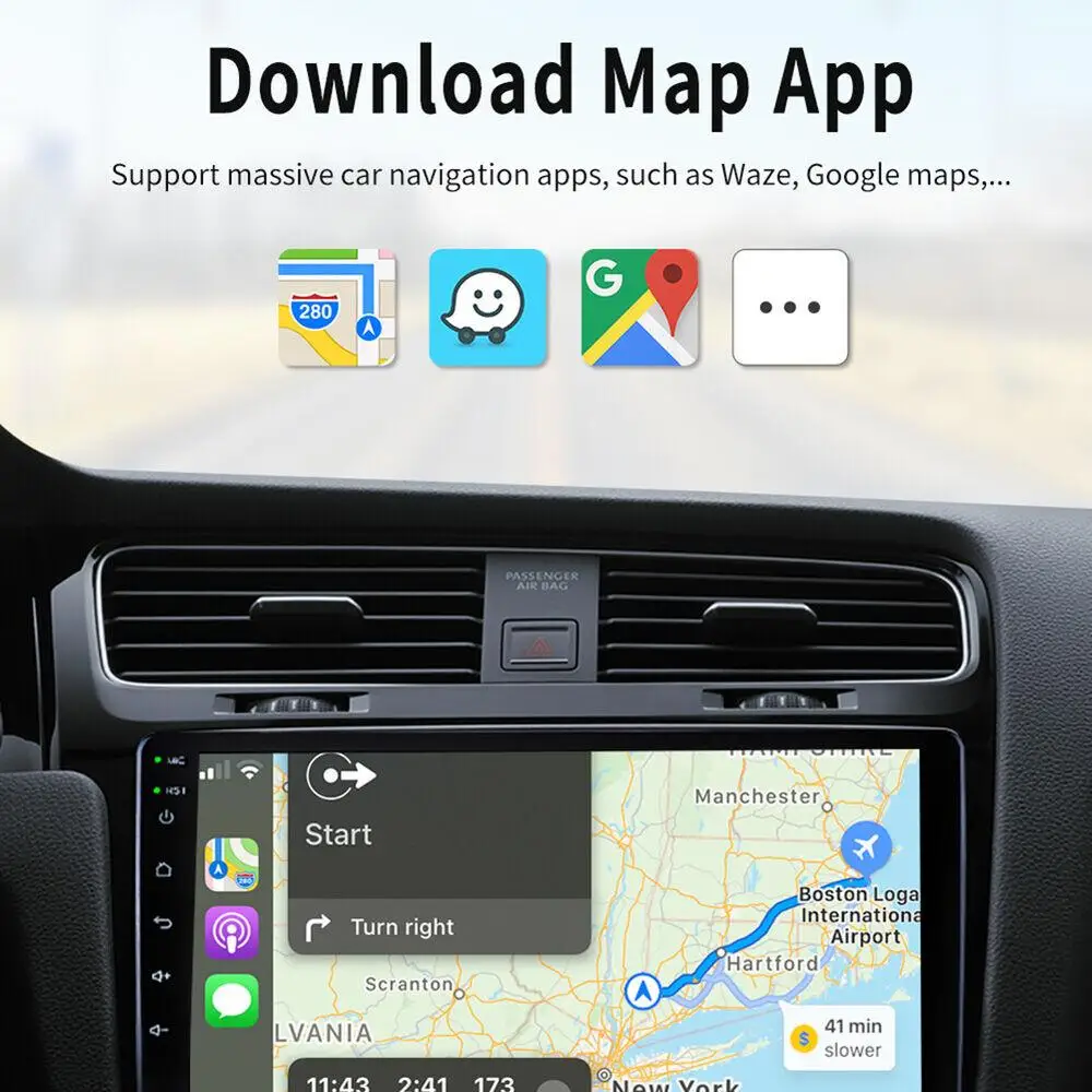Адаптер для подключения телефона USB беспроводного модуля Carplay беспроводных Apples