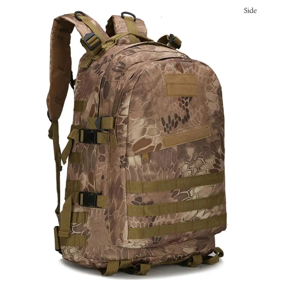 

Men's Backpack 40L Military Tactical Backpack Mountaineering Bag Sports Double Shoulder Camouflage Waterproof Cycling Travel Bag