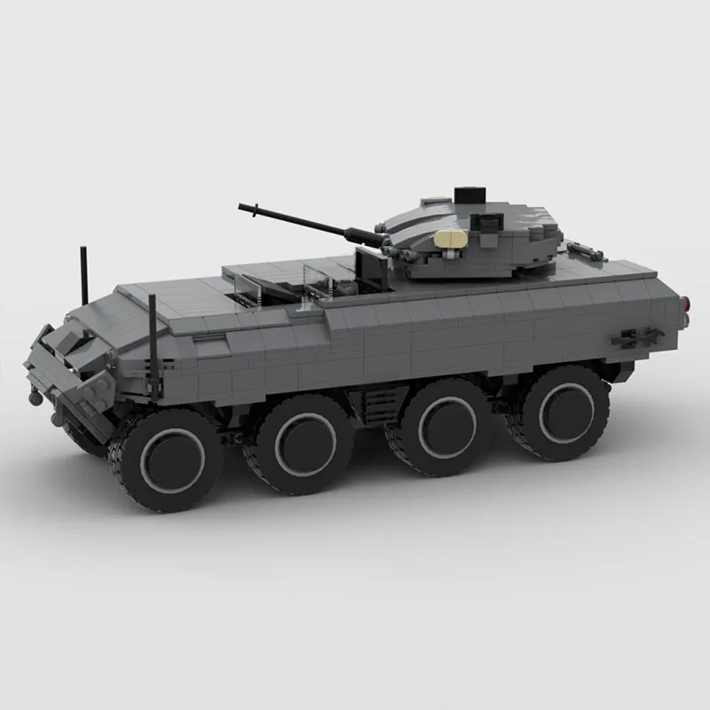 

NEW 940PCS WW2 Military MOC Eitan Armored Personnel Carrier Model DIY creative ideas high-tech Child Toy Gift Armored Car Blocks