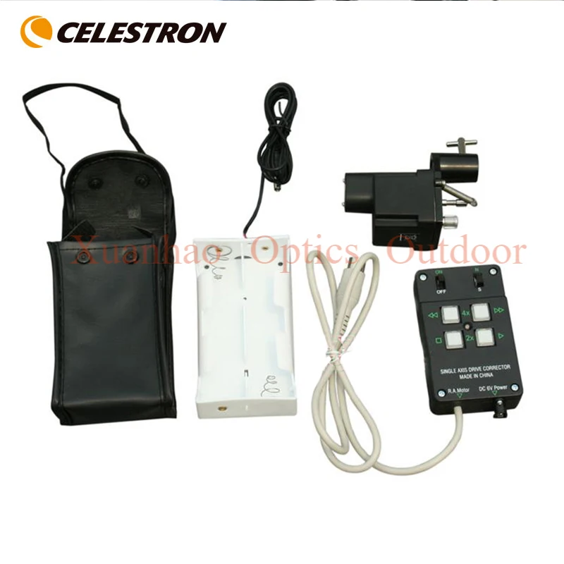 

Celestron #93515 EQ2 EQ3 одноосевой корректор привода двигателя для телескопа экваториальное крепление роскошный электрический каблук