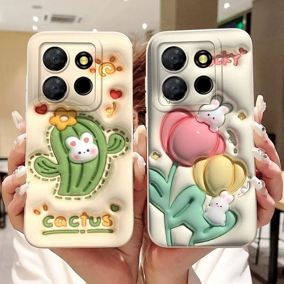 Чехол для ITEL A60 красочный чехол с цветочной росписью противоударный мягкий