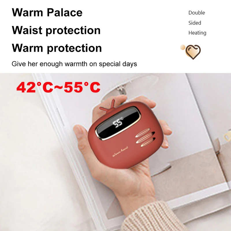 

Электрическая грелка для рук 2 в 1, регулируемый Мобильный Внешний аккумулятор с 3 положениями, USB-зарядка, обогреватель для рук, для путешествий на открытом воздухе