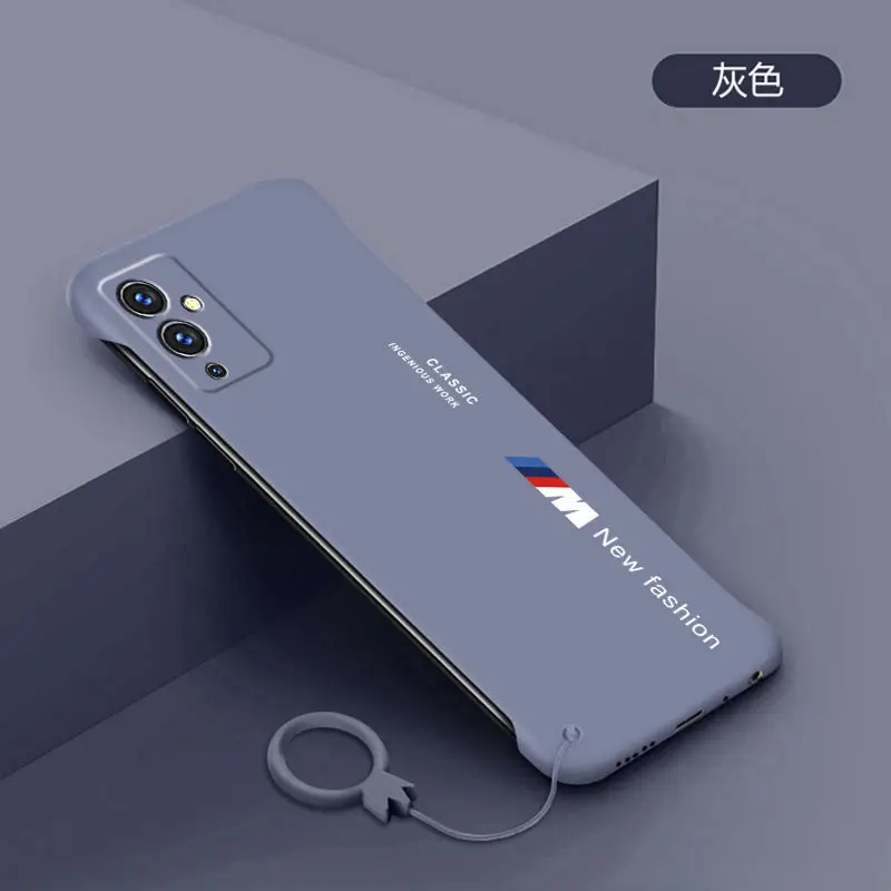 

Matte Simple Phone Case For OnePlus 9 Pro 9R 9RT OnePlus9 1+9 Pro Cover Camera Protection Hard Case Coque With Ring Anti Fall