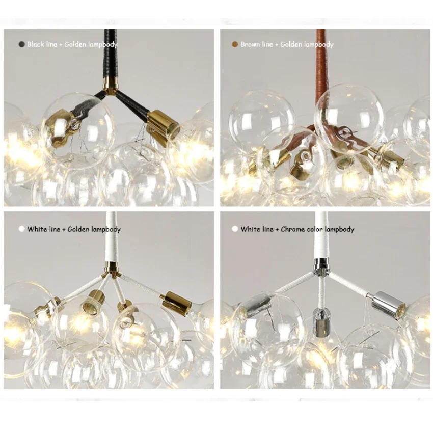 Светодиодные люстры SANDYHA в скандинавском стиле потолочные светильники со