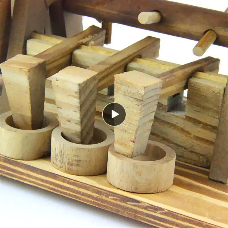 

Wooden Handicrafts Wooden Hand Room Pure Solid Wood Handmade Agricultural Tools Hand Room Simulation Ornaments 288g Widely Used