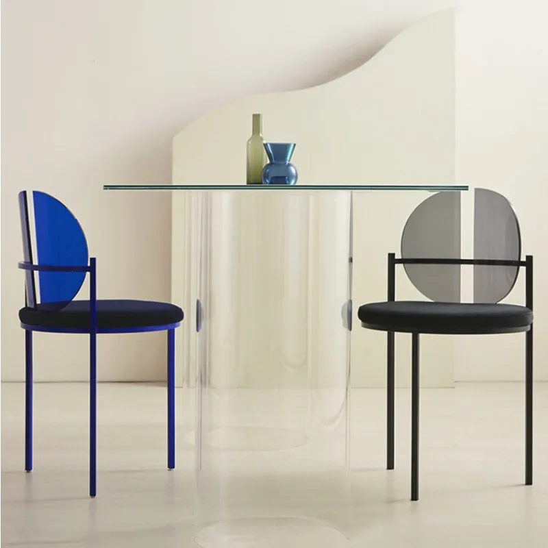 Modern Minimalist Furniture Transparent Backrest