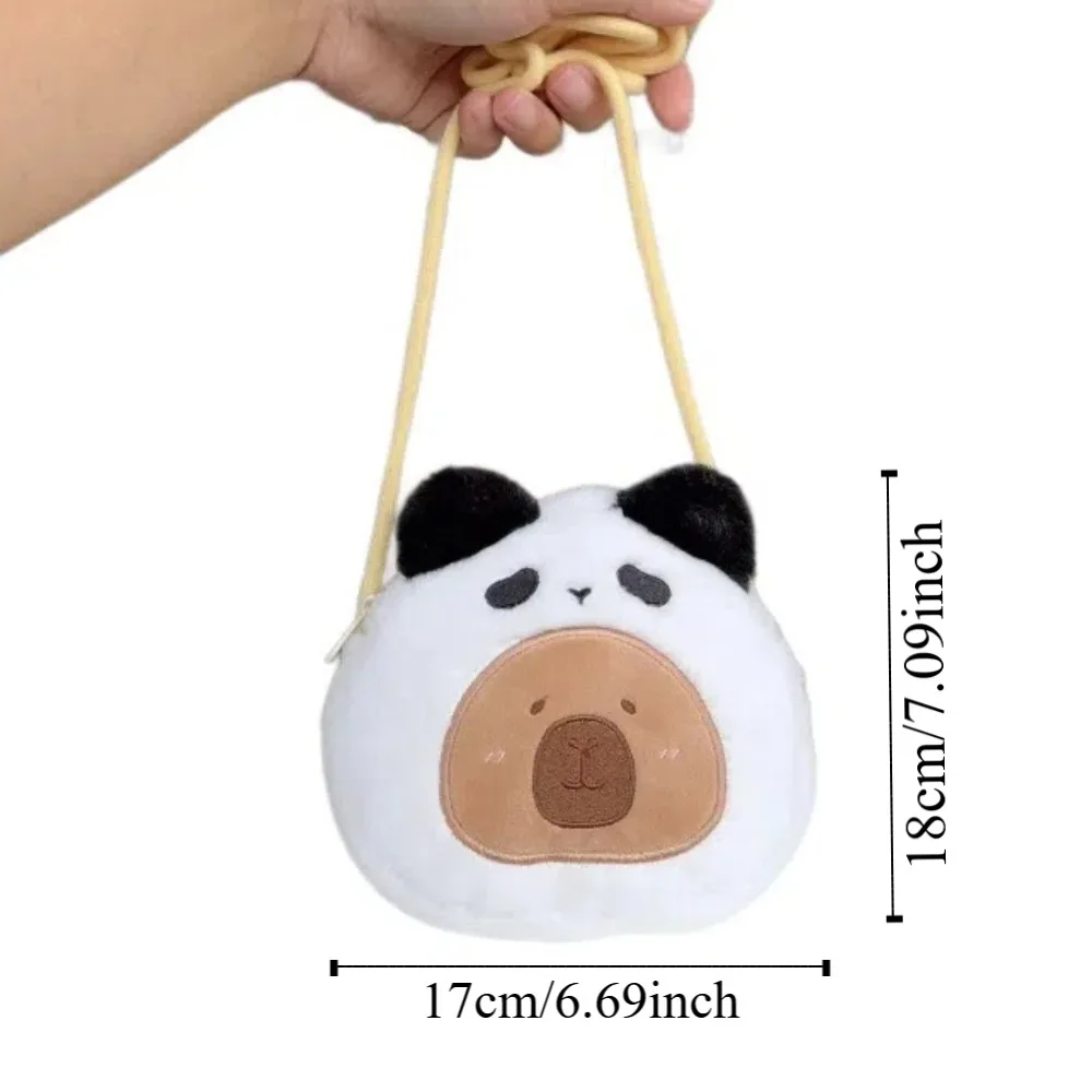 Сумка кросс-боди каваи капибара Детский кошелек конфетных цветов с