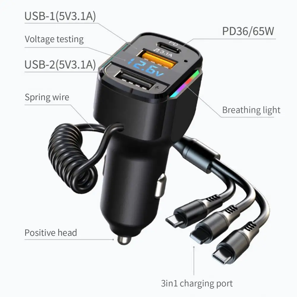 

Автомобильная противокоррозийная розетка с двумя USB-портами