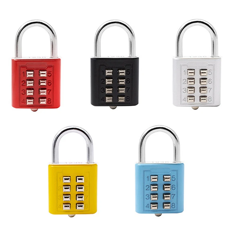 

Code Combination Padlock Zinc Alloy Suitcase For Luggage Travel Code Smart Lock Code Keyed Anti-thieft Lock